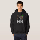 P is voor paraProfessional para appel Hoodie (Voorkant volledig)