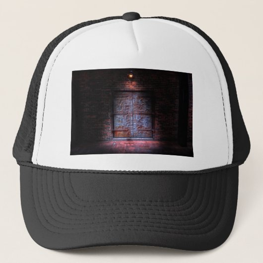 P is voor Patina Trucker Pet (Voorkant)