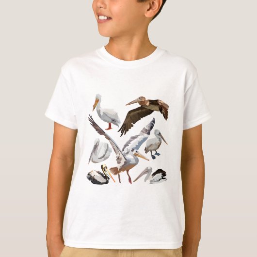 P is voor Pelican T-shirt (Voorkant)
