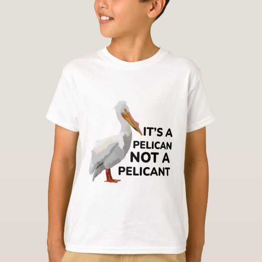 P is voor Pelican T-shirt (Voorkant)