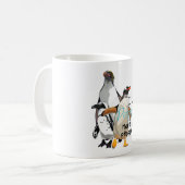 P is voor Penguin Koffiemok (Voorkant links)