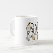P is voor Penguin Koffiemok (Voorkant links)