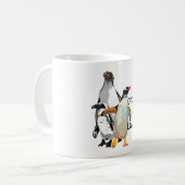 P is voor Penguin Koffiemok (Voorkant links)