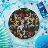 P is voor Phoenix Bord (zwart) (Feest)