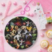 P is voor Phoenix Bord (zwart) (Feest)