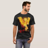 P is voor Phoenix Design T-shirt (Voorkant volledig)