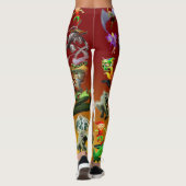 P is voor Phoenix Leggings (Goud) (Achterkant)