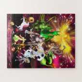 P is voor Phoenix Legpuzzel (Horizontaal)