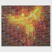 P is voor Phoenix Mosaic Cadeaupapier (Vlak)