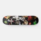 P is voor Phoenix Skateboard (zwart) (Horizontaal)