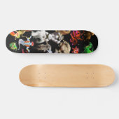 P is voor Phoenix Skateboard (zwart) (Horizontaal)
