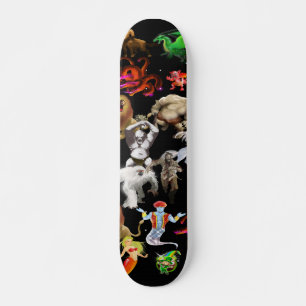 P is voor Phoenix Skateboard (zwart)