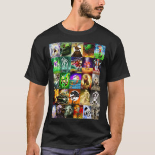 P is voor Phoenix Tiled T-shirt
