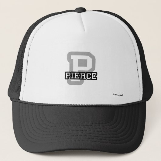P is voor Pierce Trucker Pet (Voorkant)