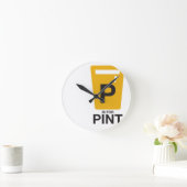 P is voor Pint Ronde Klok (Huis)