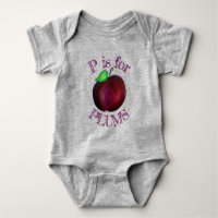 P is voor Plums Ripe Summer Paars Plum Fruit