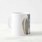 P is voor Polar Beer Koffiemok (Voorkant links)