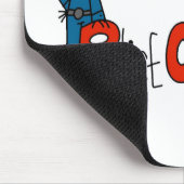 P is voor politieagent muismat (Hoek)