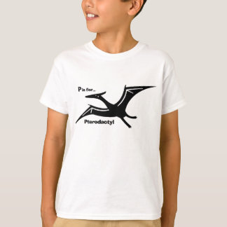 P is voor Pterodactyl T-shirt