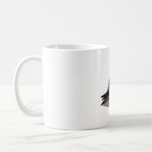 P is voor Puffin Koffiemok