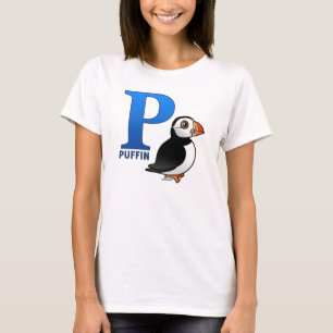 P is voor Puffin T-shirt