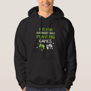P is voor spellen waarop stralen worden afgespeeld hoodie