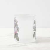 P.J. Redoute Bourbon Rose Bouquet Matglas Koffiemok (Center)