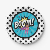 P.J. Tutels natuurlijk superer, papieren Borden 7" Papieren Bordje (Voorkant)