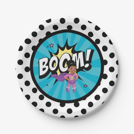 P.J. Tutels natuurlijk superer, papieren Borden 7" Papieren Bordje (Voorkant)