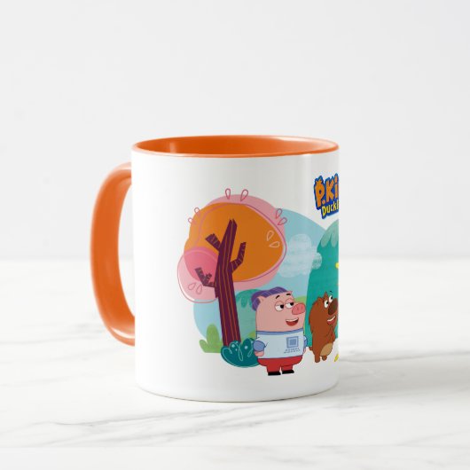 P. King Ducking - Karakter Mok (Voorkant links)