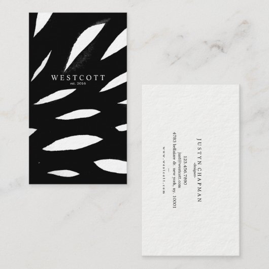 P L U E VISITEKAARTJE (Voorkant / Achterkant)