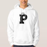 P, letter met oogballen