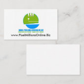 P.M.O. visitekaartje 2 (Voorkant / Achterkant)