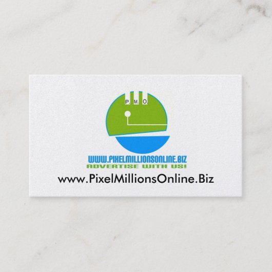 P.M.O. visitekaartje 2 (Voorkant)