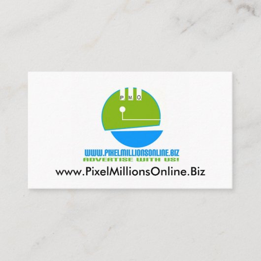 P.M.O. visitekaartje 2 (Voorkant)