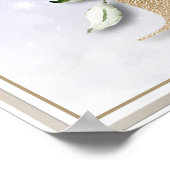 P Monogram Floral Poster (Hoek)