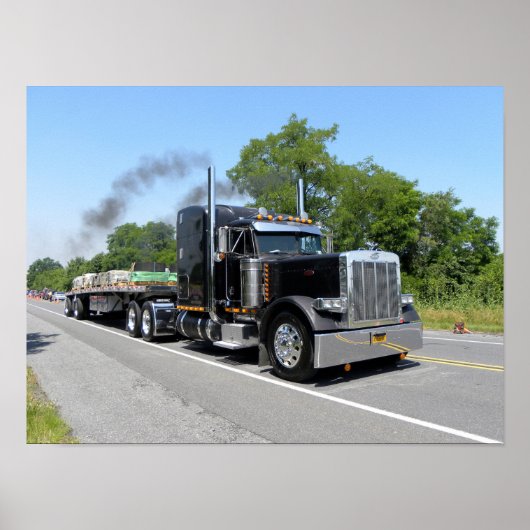 P. Moran Peterbilt 379 Poster (Voorkant)