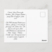 P&O stoomschip Bentinck 1844 Briefkaart (Achterkant)