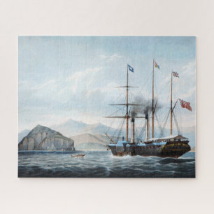 P&O stoomschip Bentinck 1844 Legpuzzel