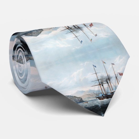 P&O stoomschip Bentinck 1844 Stropdas (Opgerold)