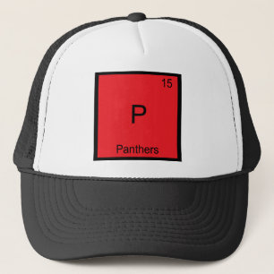 P - Panthers Funny Element Chemistry Symbol T-shir Trucker Pet