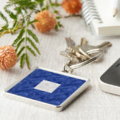 P Papa Waterverf Nautical Signal Maritime Vlag Sleutelhanger (Zijkant)