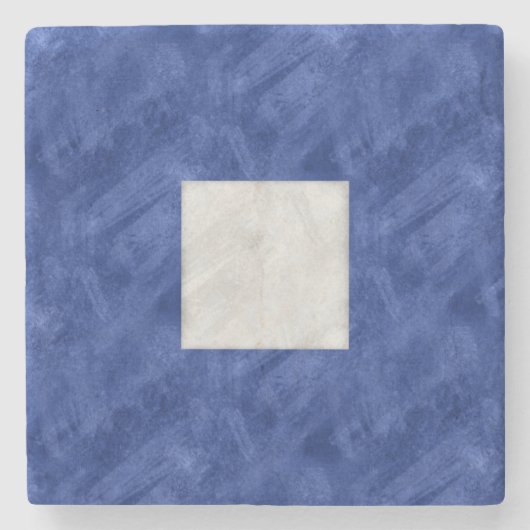 P Papa Waterverf Nautical Signal Maritime Vlag Stenen Onderzetter (Voorkant)