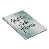 P: Perfectie zit in het proces Notitieboek (Rechterzijde)