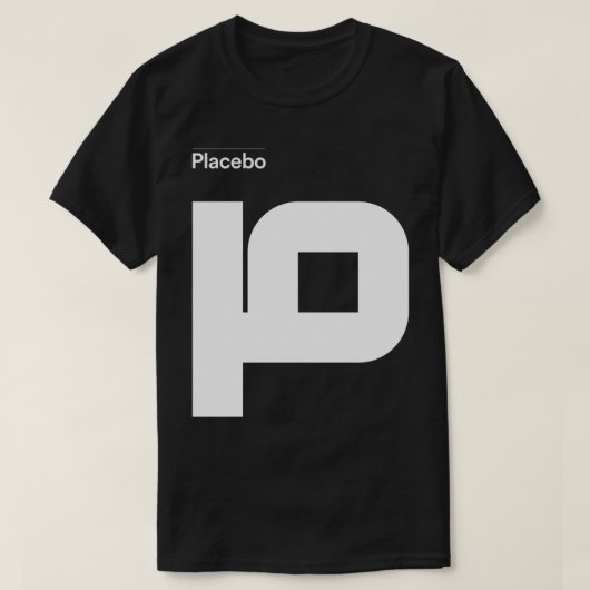 P Placebo T-shirt (Design voorkant)