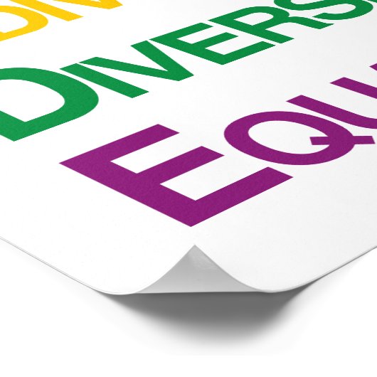 P-R-I-D-E: MENSEN ERKENNEN INDIVIDUELE DIVERSITEIT POSTER (Hoek)