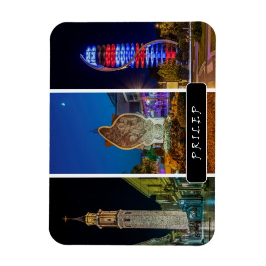 P R I L E P - Macedonië Magnet Magneet (Verticaal)