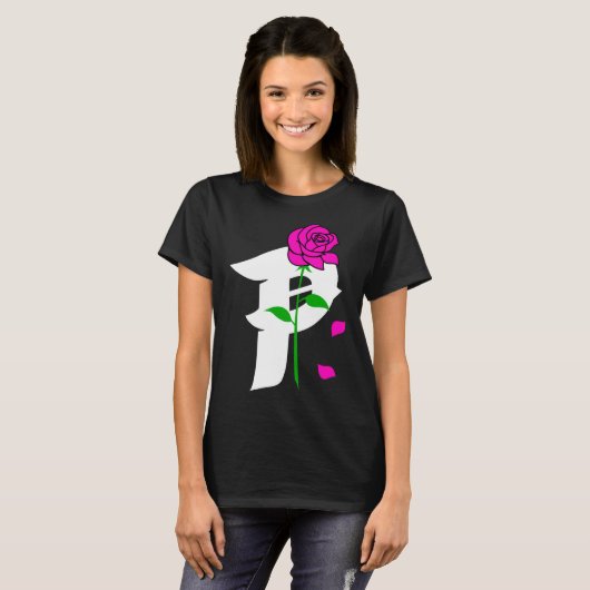 P Roos Girl T-shirt (Voorkant volledig)