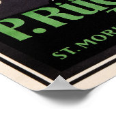 P Ruckmar & Co. 1910 Women Clothing Mode Store Poster (Hoek)