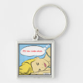 P.S. ich liebe dich Sleutelhanger (Voorkant)